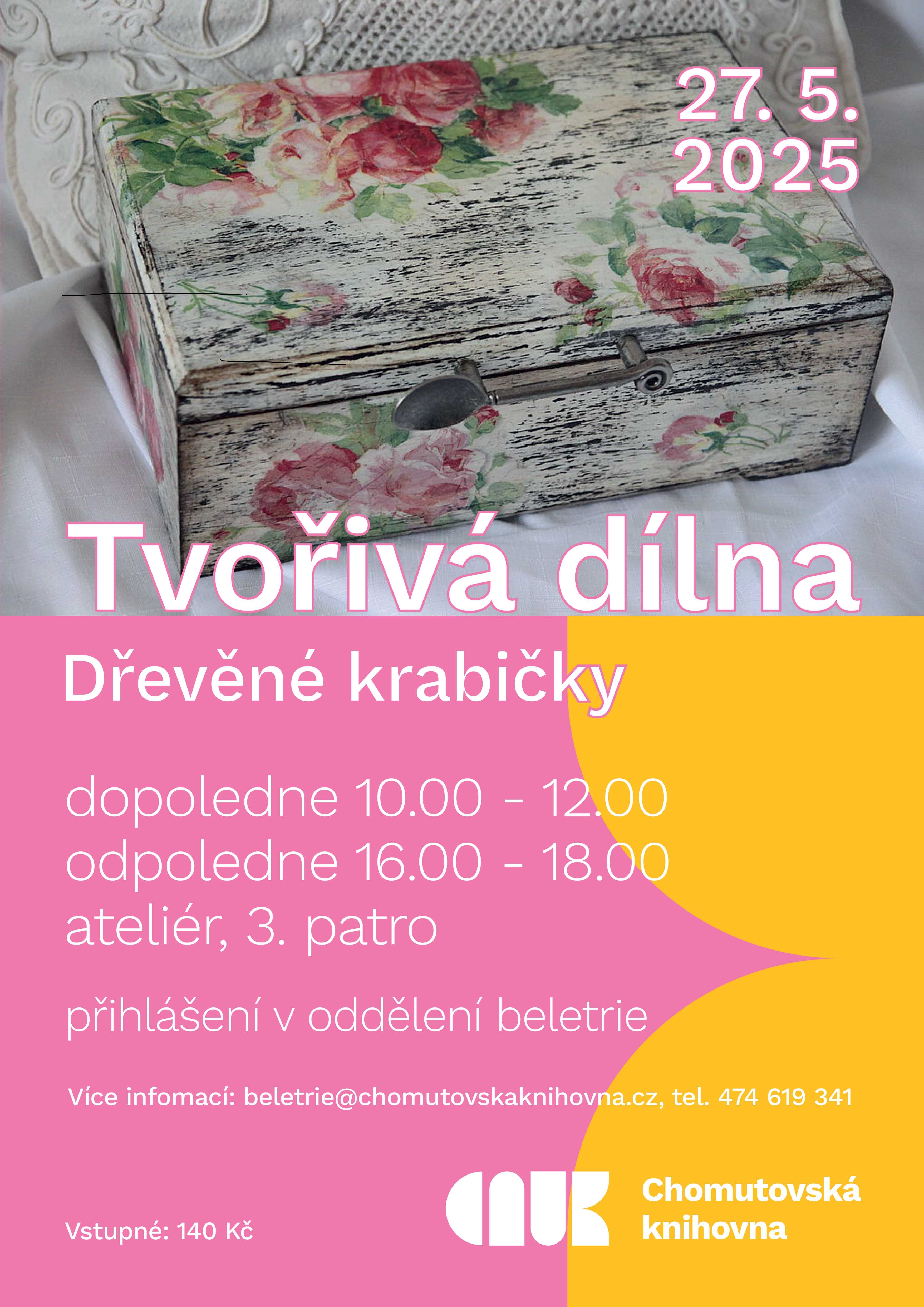Tvořivá dílna 27.5.